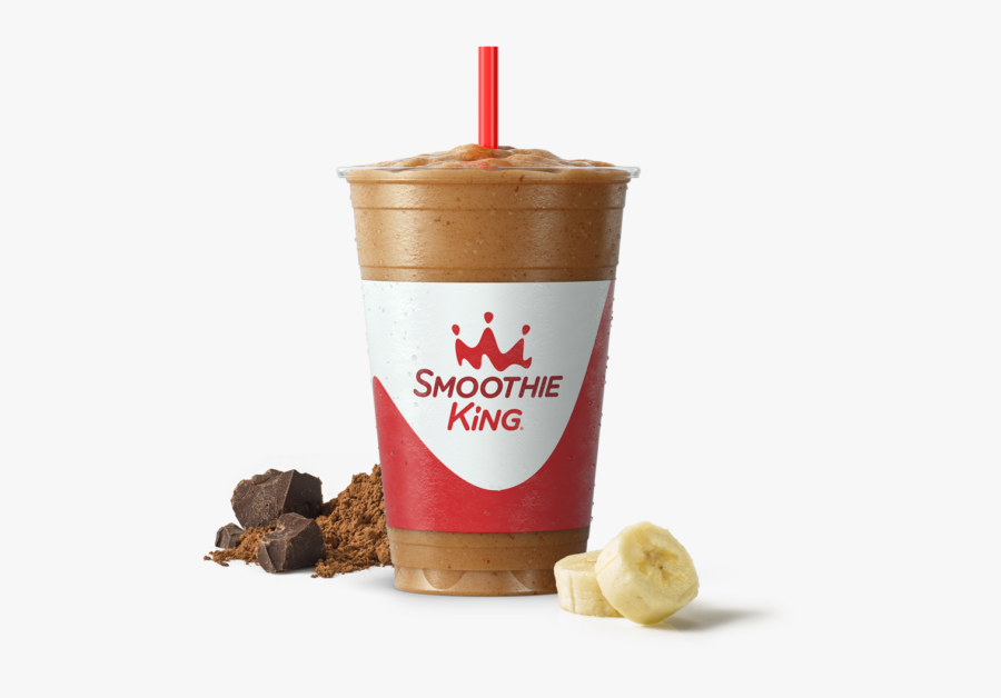 Sk Slim Slim N Trim Chocolate With Ingredients - Smoothie King Smoothie, Transparent Clipart