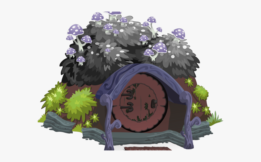 Hobbit House Clipart Png, Transparent Clipart