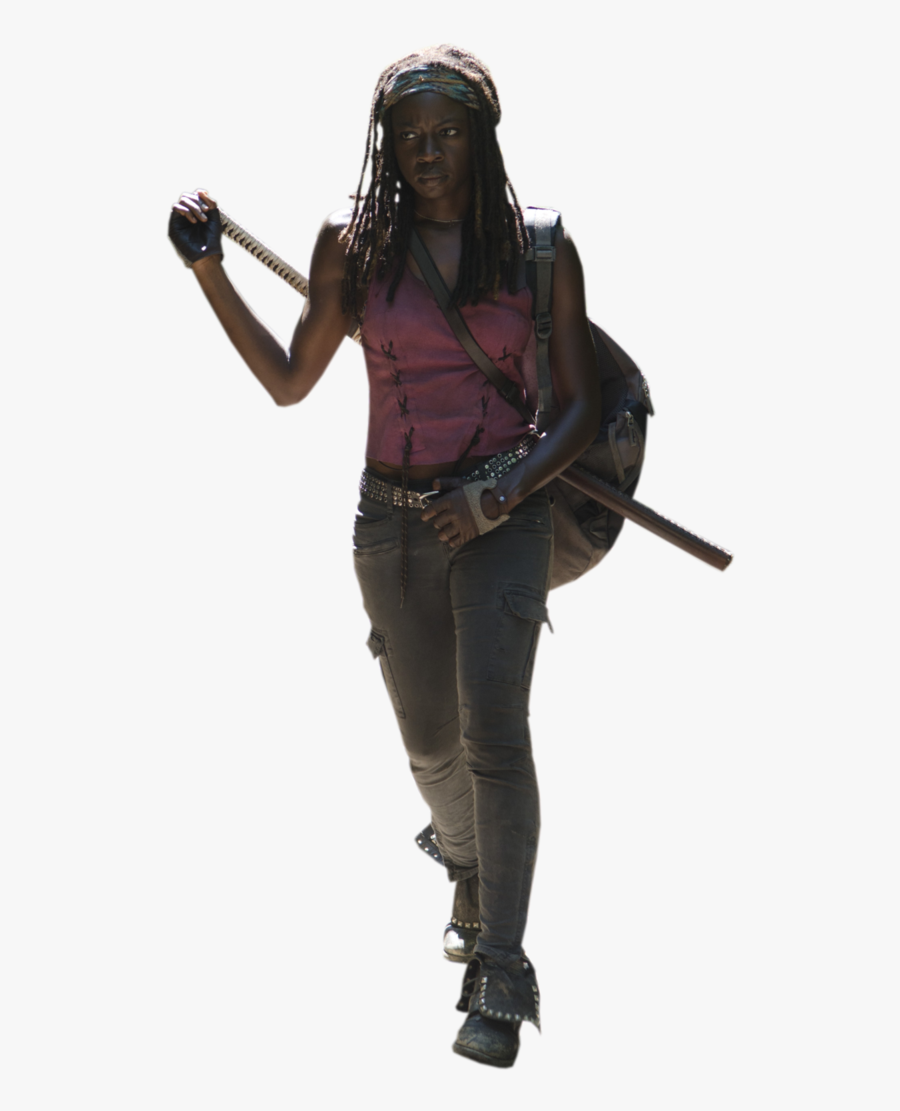 Michonne, Transparent Clipart