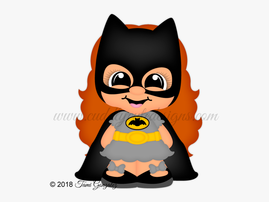 Batgirl, Transparent Clipart