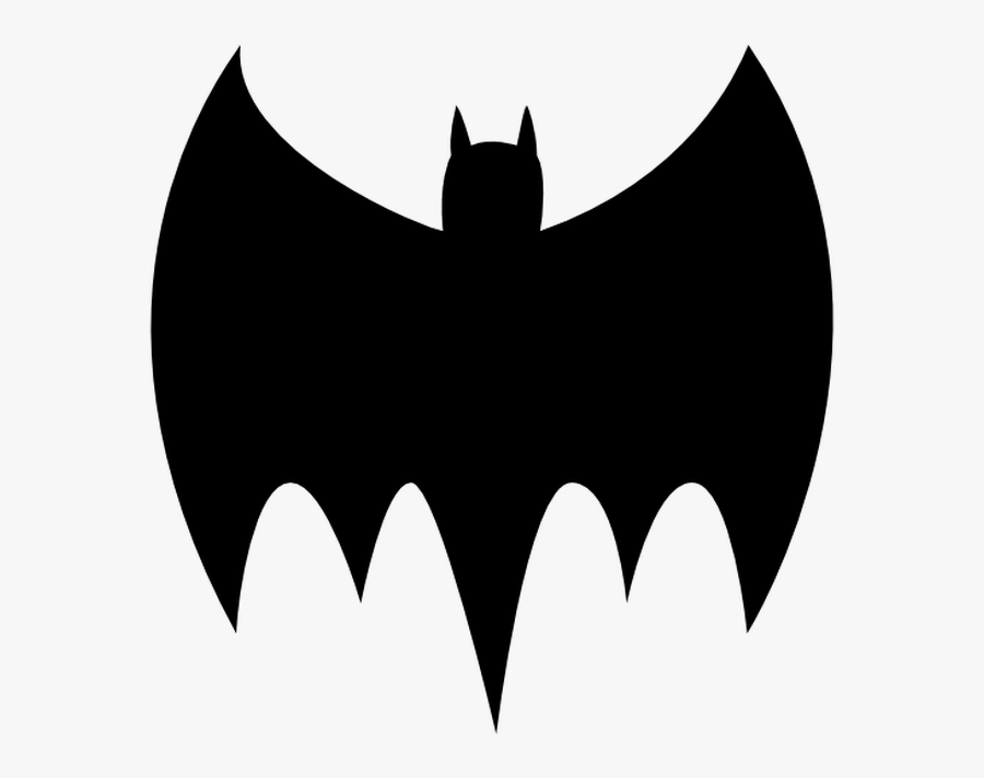 Batgirl Logo Silhouette - Bad Man Logo Png, Transparent Clipart