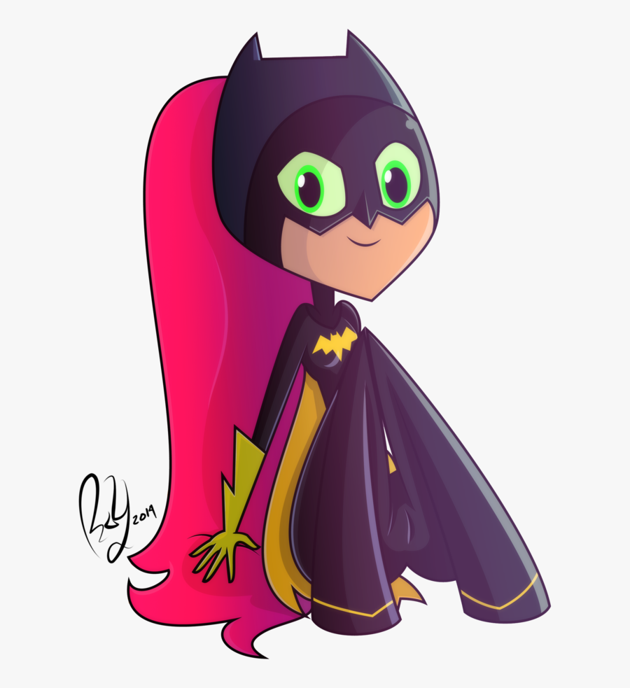 Batgirl Starfire - Teen Titans Go Cameltoe, Transparent Clipart