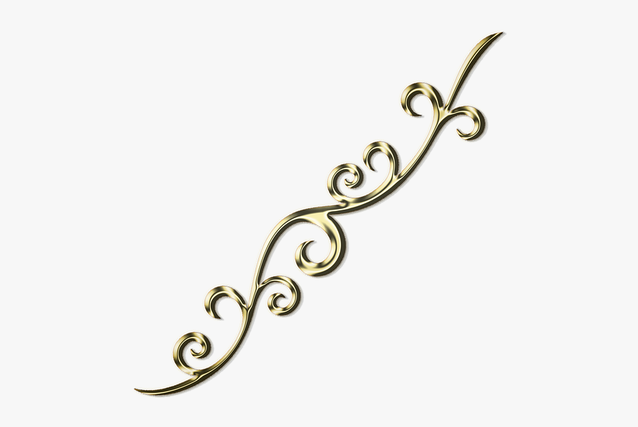#sticker #stickers #gold #ornament #ornaments #ornamentbackground - Gold Trim Png, Transparent Clipart