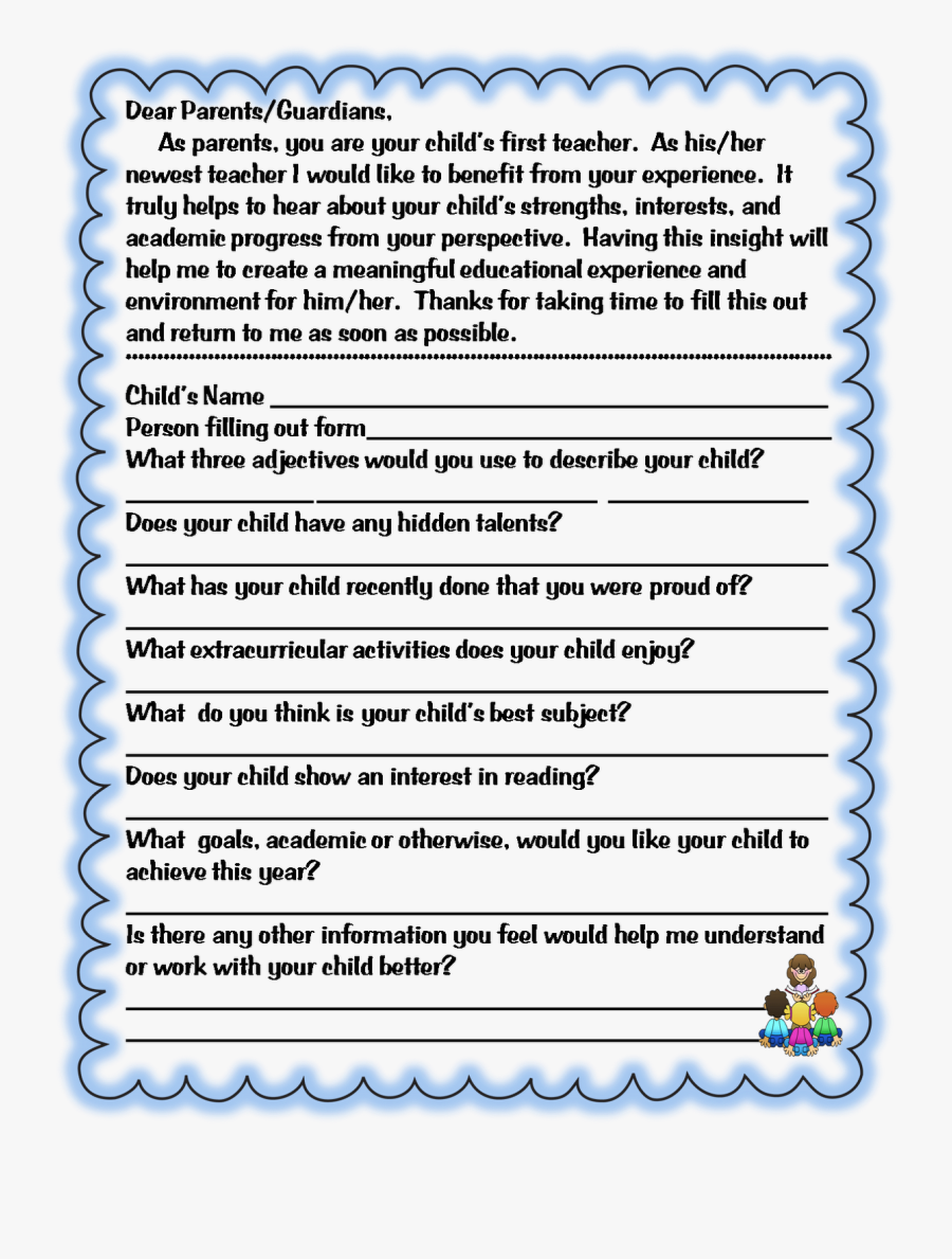 First Grade Filling Out Forms, Transparent Clipart