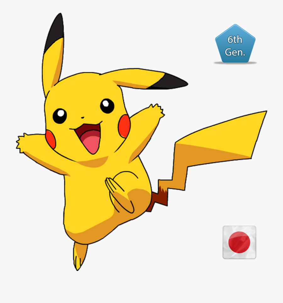 Pikachu Png Birthday - Pokemon Pikachu, Transparent Clipart