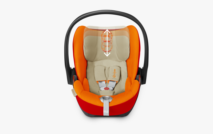 11-position Height Adjustable Headrest - Child Safety Seat, Transparent Clipart