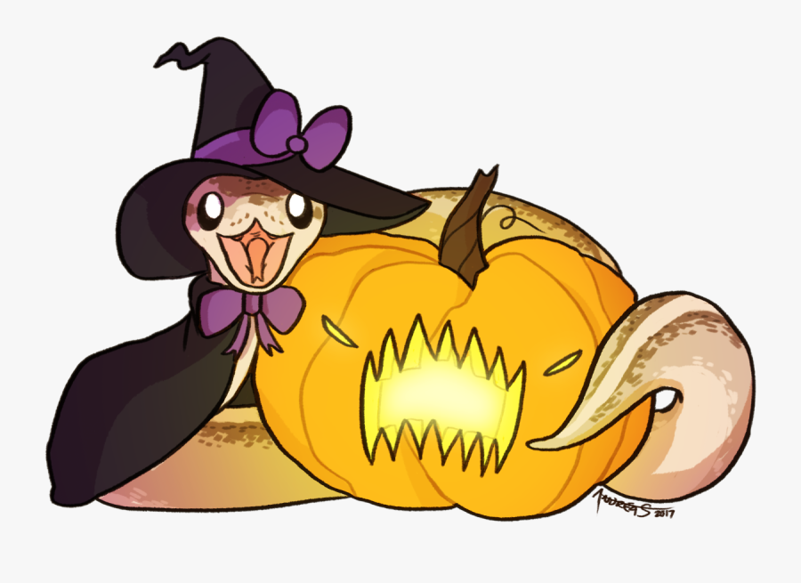 Witch Snake Drawing, Transparent Clipart
