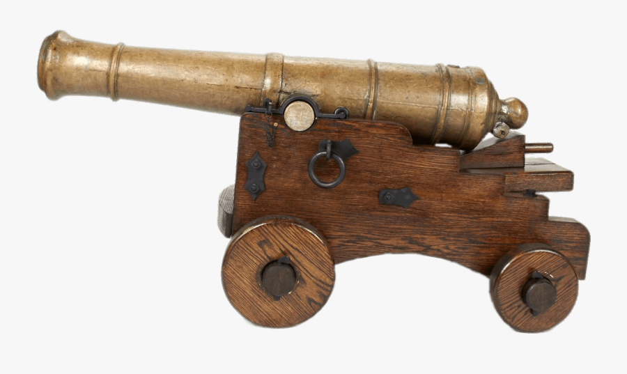 Transparent Cannon Clipart - 1707 6 Pounder Cannon, Transparent Clipart