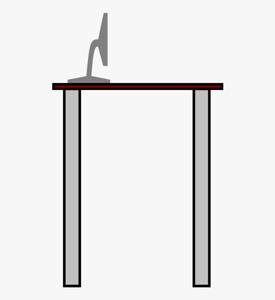 Fixed Desk, Transparent Clipart
