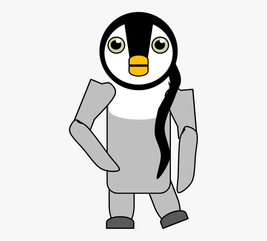 Katniss - Adã©lie Penguin, Transparent Clipart