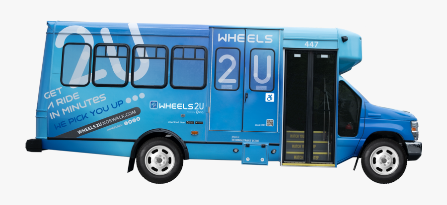 Wheels2u Bus - Wheels2u, Transparent Clipart