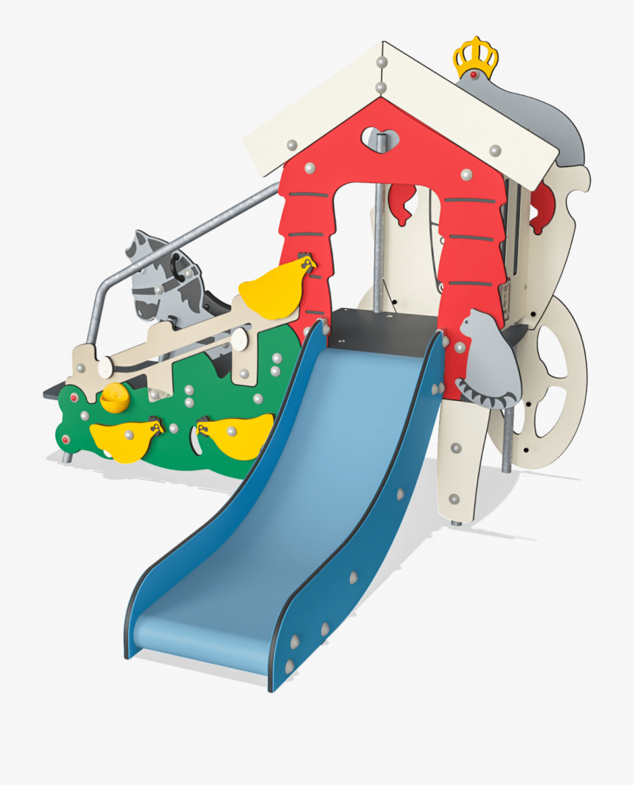 Transparent Playground Clipart Png - Chicken Farm And Horse Carriage Kompan Uk, Transparent Clipart