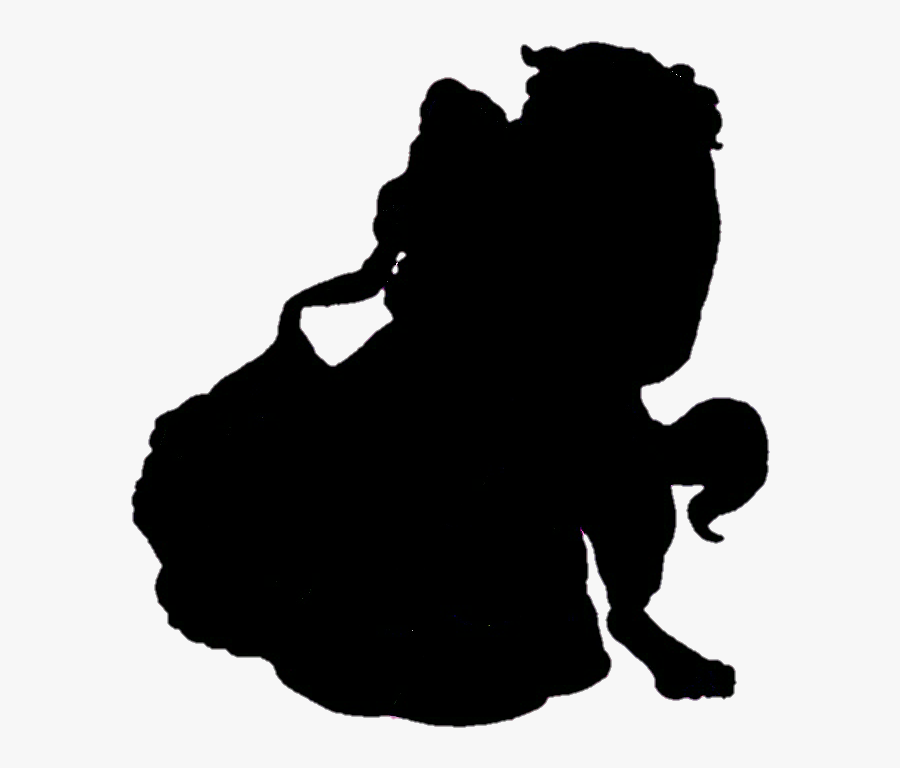 Simba Mufasa Nala Ariel The Lion King - Beauty And The Beast Silhouette Png, Transparent Clipart