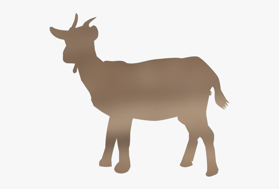 Transparent Pygmy Goat Icon - Silhouette Goat Clipart Black And White, Transparent Clipart