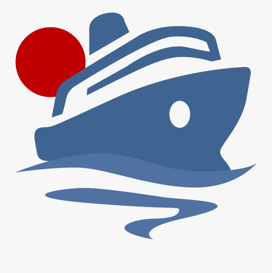 Transparent Cruise Ship Icon Png, Transparent Clipart