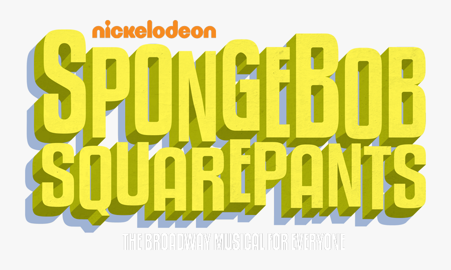 Transparent Music Emoji Png - Spongebob The Musical Logo Png, Transparent Clipart
