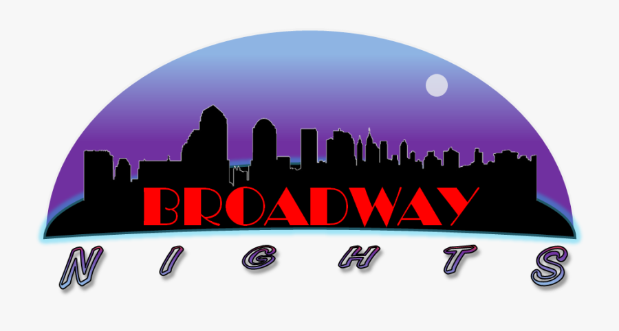 Broadway,nights,clipart - Silhouette, Transparent Clipart
