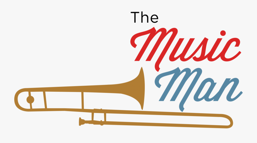 Music Man Musical Logo, Transparent Clipart