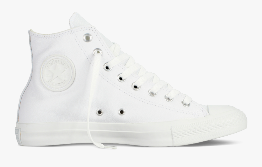 Amazing Clip Art Womens - White Converse High Tops Without Red, Transparent Clipart