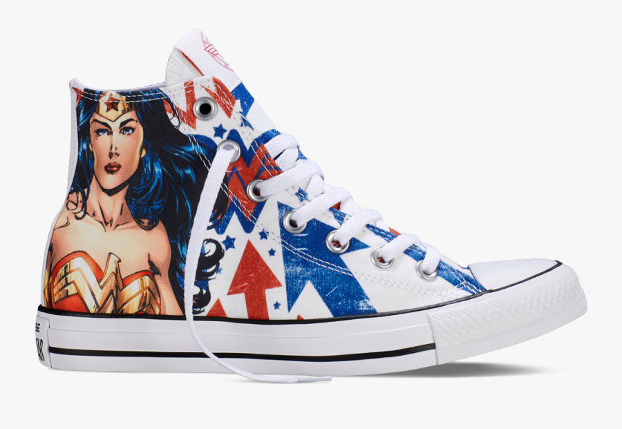 Good Feeling Converse Rodman Shoes Chuck Taylor All - Converse Dc Wonder Woman, Transparent Clipart