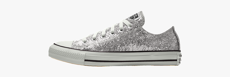 Converse Chuck Taylor Glitter, Transparent Clipart