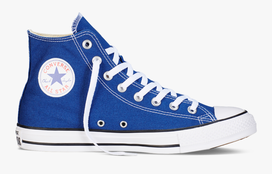 Converse Chuck Taylor All Star Blue Fresh Colors Tops - Converse Blue High Tops Png, Transparent Clipart