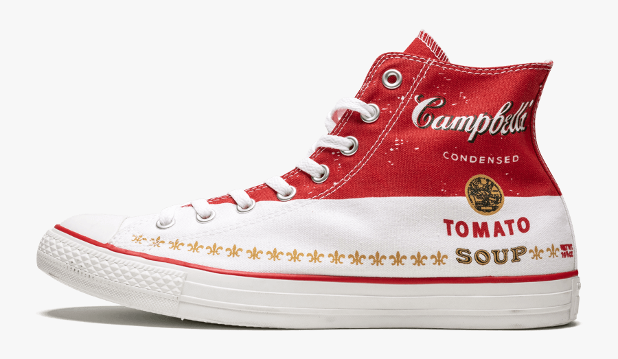 Chuck Taylor Png -converse Andy Warhol Black Bean Soup, - Campbell's Soup I: Tomato, C.1968, Transparent Clipart