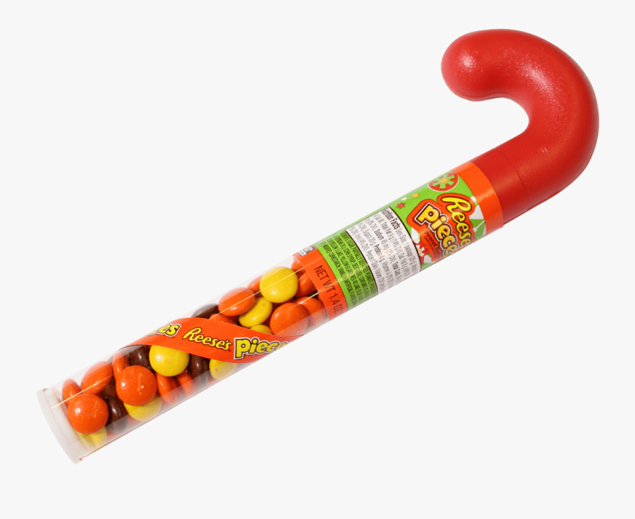 Reeses Pieces Candy Cane Oz Hangry Kits Png Reeses - Reese's Candy Cane, Transparent Clipart