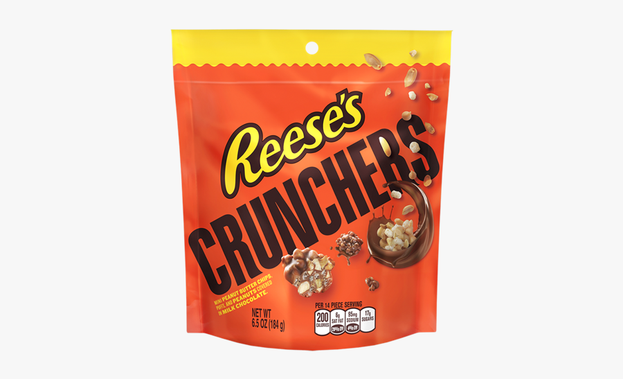 Reese's Crunchers 6.5 Oz, Transparent Clipart