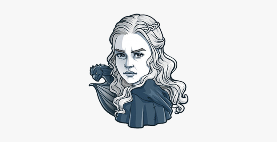 Game Of Thrones Daenerys Targaryen Jon Snow Tyrion - Transparent Game Of Thrones Sticker, Transparent Clipart