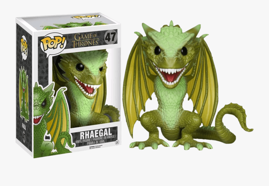 Clip Art Rhaegal Jon Snow - Game Of Thrones Viserion Pop, Transparent Clipart