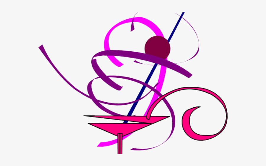 Martini Clipart Woman Drinking Cocktail - Png Glass For Martini Clip Art, Transparent Clipart