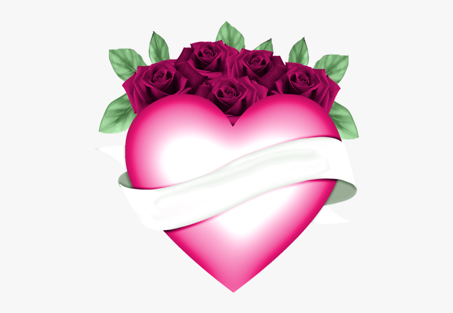 Love Hand With Rose, Transparent Clipart