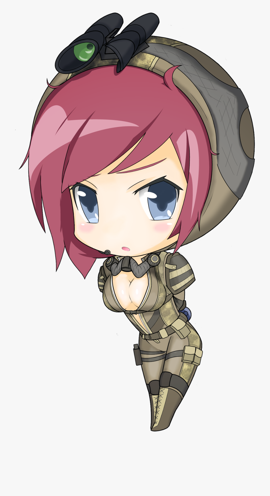 A Online #ginny #fps #game #chibi #freetoedit - Cartoon, Transparent Clipart