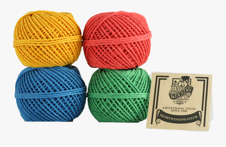 Solid Coloured Cotton Twine/string Balls - Thread, Transparent Clipart