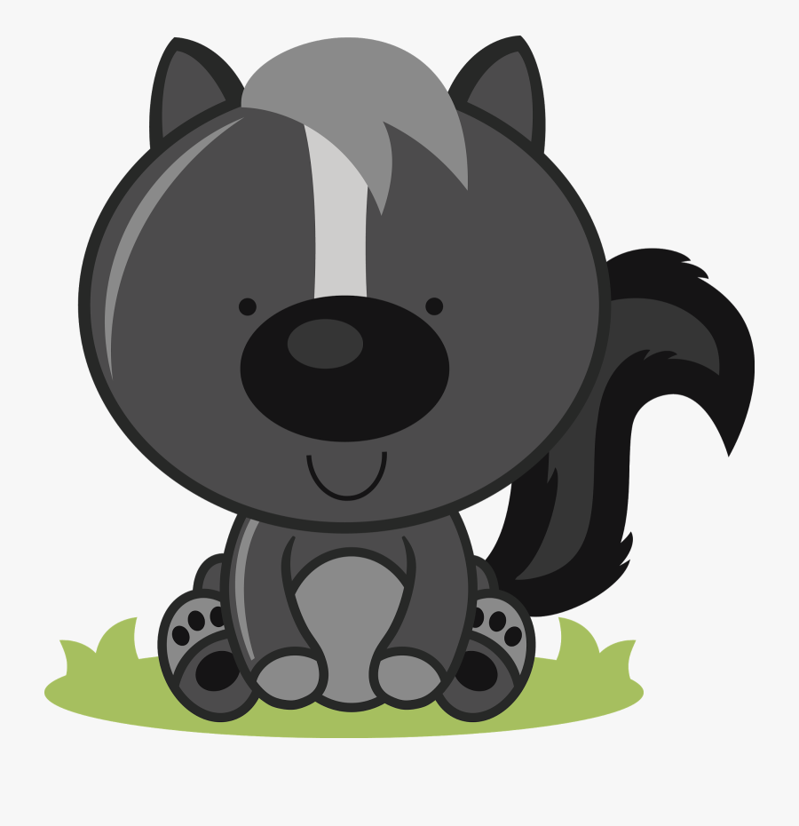 Baby Skunk Clip Art, Transparent Clipart