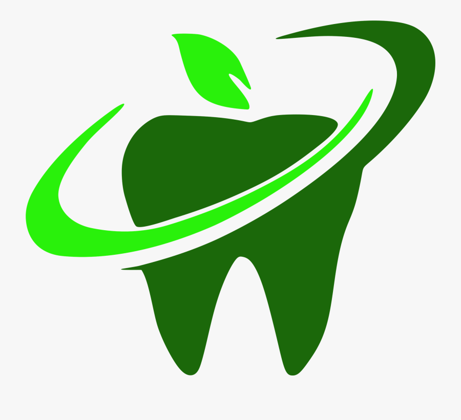 Transparent Dental Care Clipart - Green Dental Clinic Logo, Transparent Clipart