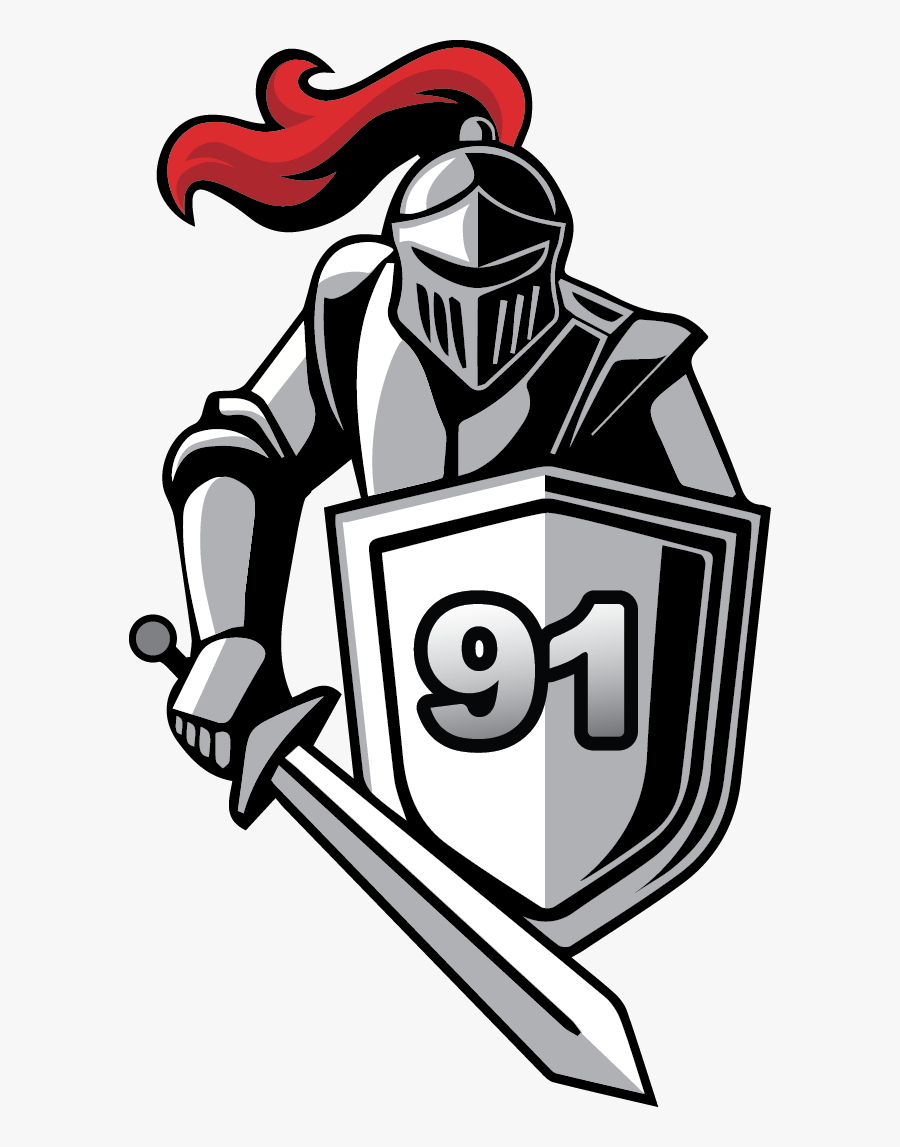 Rousseau Mcclellan School - Knight With A Shield, Transparent Clipart
