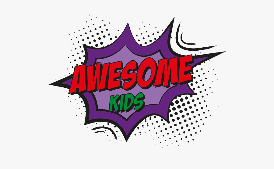 Awesome Kids - Pop Art Dots Png, Transparent Clipart