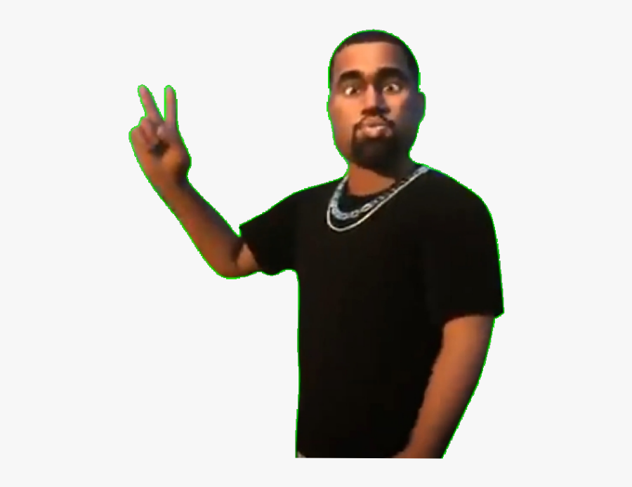 #kevinhart #kanye #west #kanyewest #meme #comedy #art - Standing, Transparent Clipart