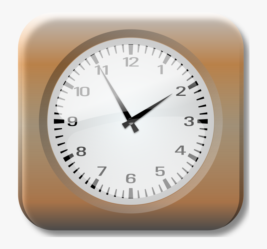 Wood Ibis 2 Clipart Icon Png - Analog Clock, Transparent Clipart