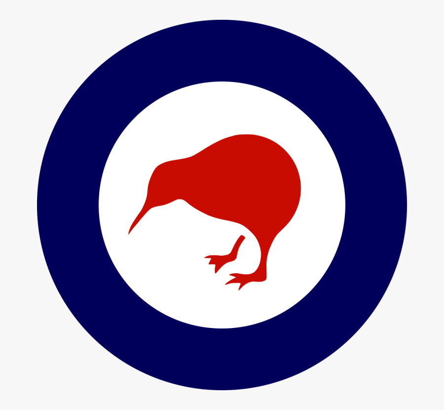 Falcon Clipart Harrier - New Zealand Air Force Flag, Transparent Clipart