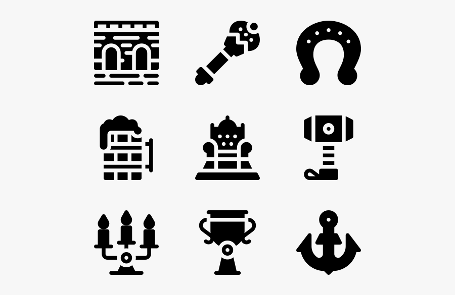 Political Icons, Transparent Clipart