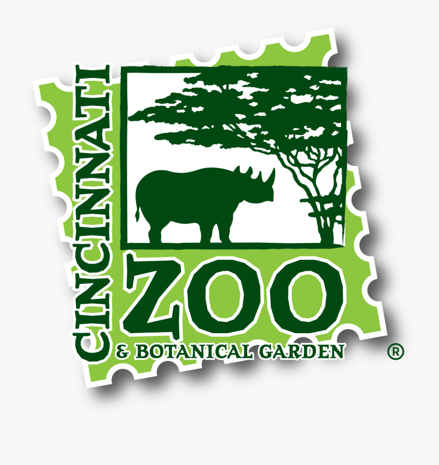 Cincinnati Zoo Logo, Transparent Clipart