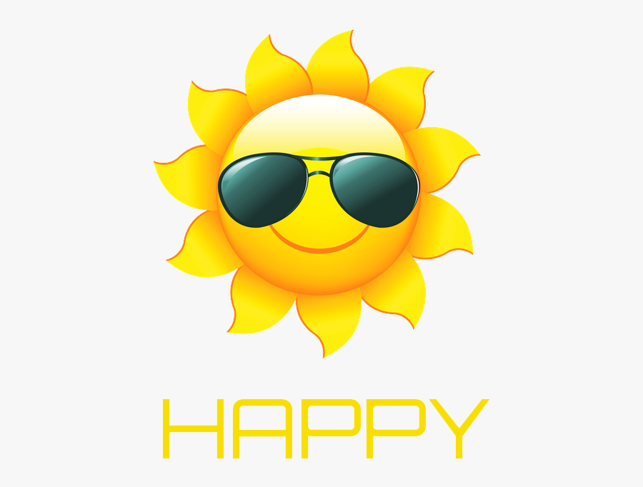 Transparent Background Sun Emoji, Transparent Clipart