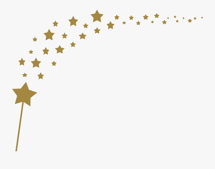 Wand And Stars , Transparent Cartoons - Wand Stars, Transparent Clipart