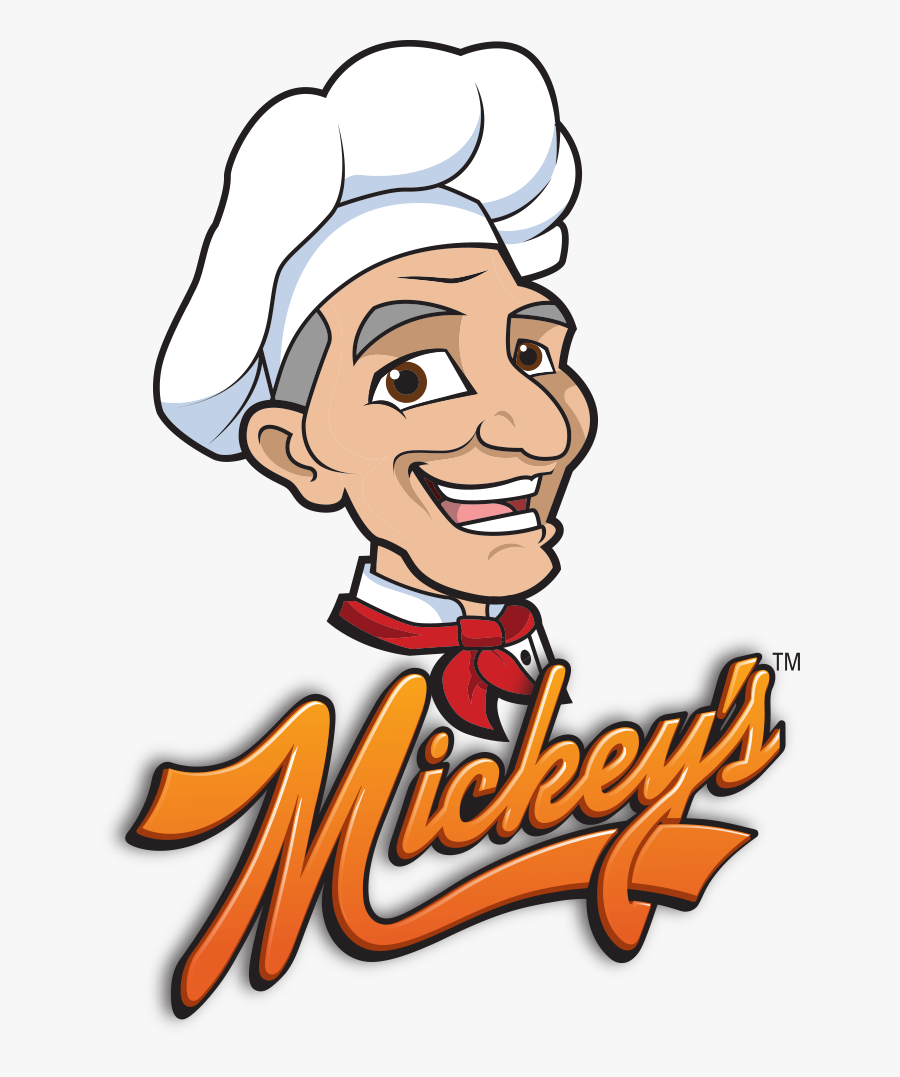 Mickeys Pizza - Cartoon, Transparent Clipart