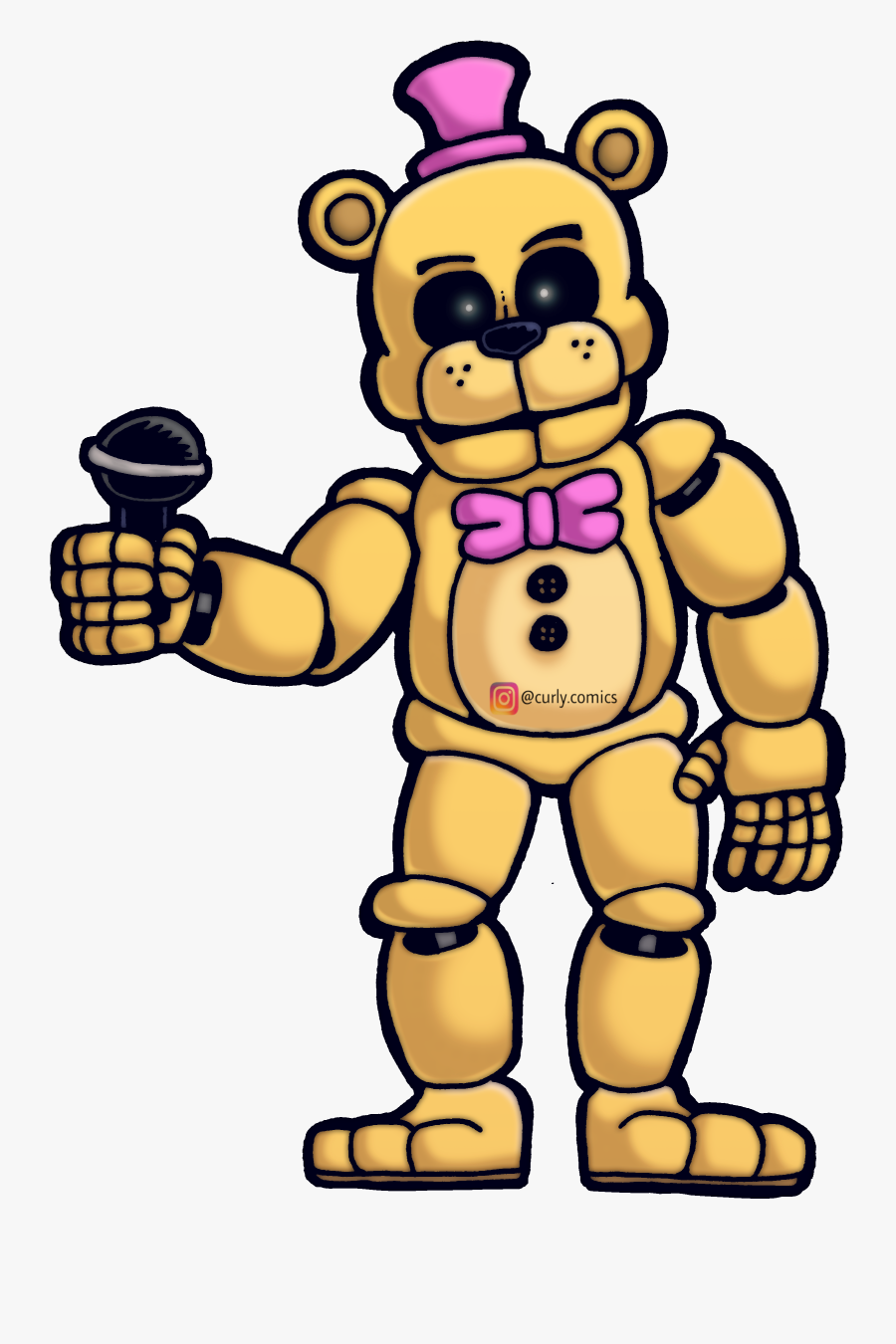 Full Body Fnaf Drawings Free Transparent Clipart Clipartkey