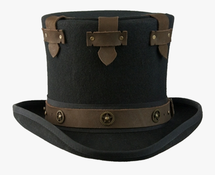 Transparent Tophat Png - Victorian Steampunk Top Hat, Transparent Clipart