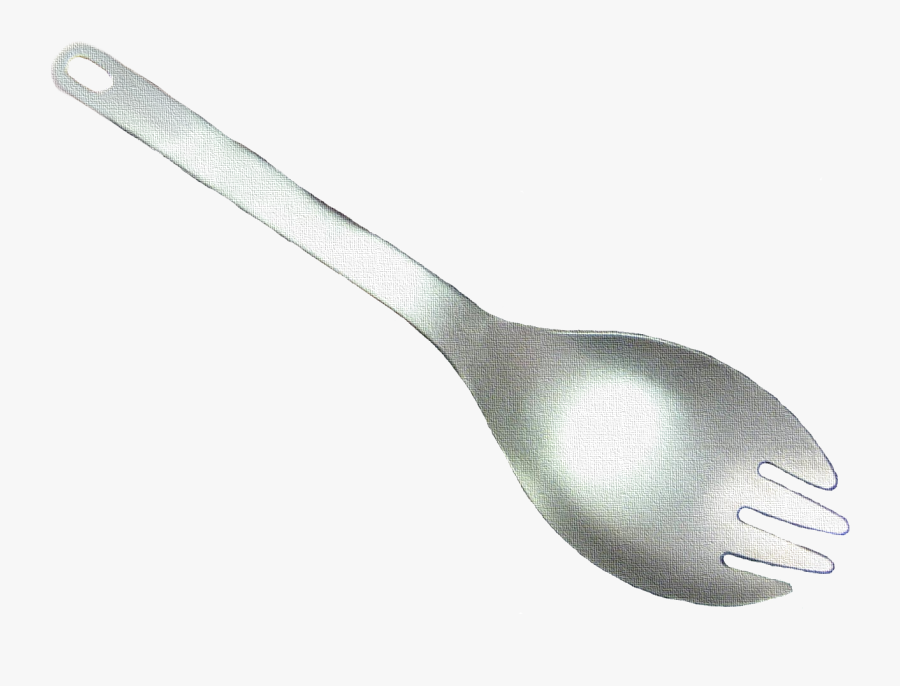 Textured Spork - Spork Png, Transparent Clipart